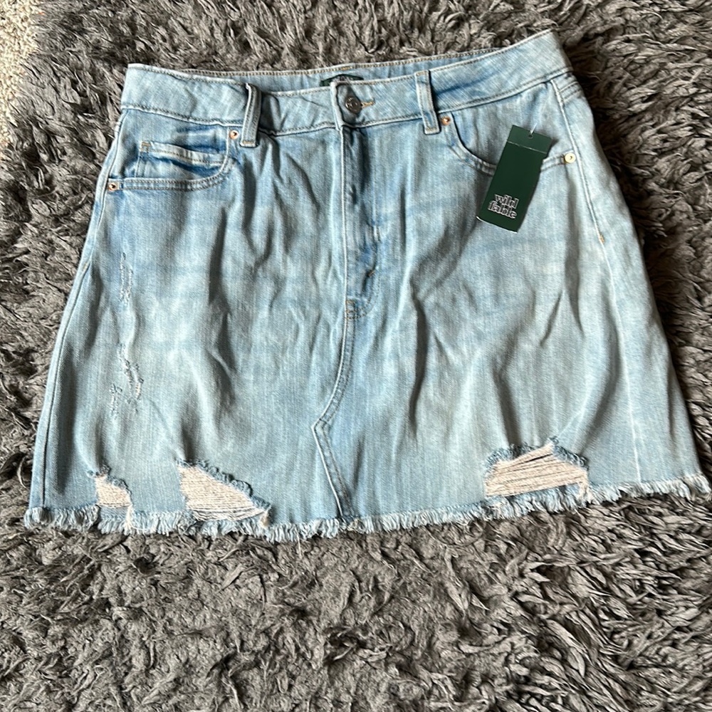 Wild Fable denim skirt